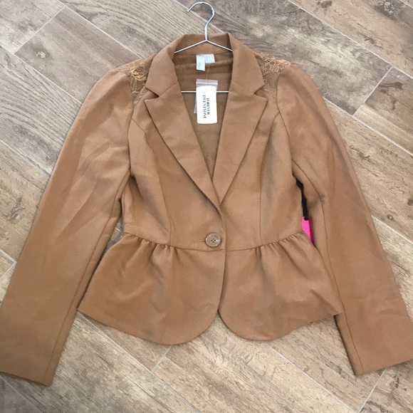 NWT Forever 21 Peplum Style Blazer - Picture 1 of 4